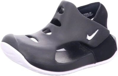 Brand New Original Nike Kids' Sunray Protect 3 (TD) - Black/White - Image 1 of 4