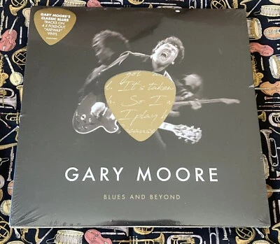 GARY MOORE - BLUES AND BEYOND LP NEW! 2017 4LP COMPILATION - F/S - Image 1 of 4