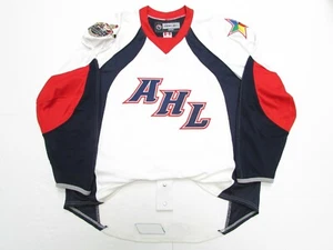 2008 AHL ALL STAR GAME BINGHAMTON WHITE REEBOK EDGE 1.0 7187 HOCKEY JERSEY SZ 56 - Picture 1 of 5