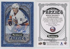 2022-23 Upper Deck Parkhurst Parkies Blue Auto Brock Nelson #PK-22 Auto