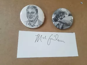 NEBRASKA CORNHUSKERS MARK GILMAN PINBACK BUTTON - Bild 1 von 1