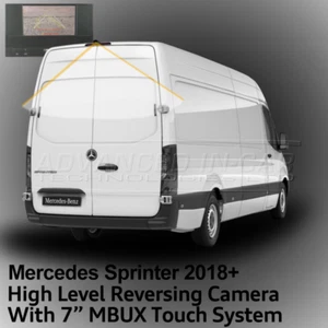 MERCEDES SPRINTER REVERSING CAMERA & INTERFACE KIT 2018 ONWARDS & MOBILE FITTING - Picture 1 of 4