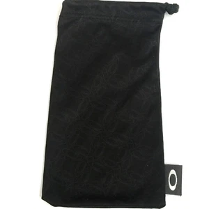 OAKLEY EYEGLASS CLOTH POUCH BLACK HDO MICROBAG DRAWSTRING HIGH DEFINITION OPTICS - Picture 1 of 9