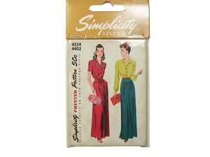 Simplicity Vintage Brand Pattern Refrigerator Magnet, Retro Style, B46 - Picture 1 of 3