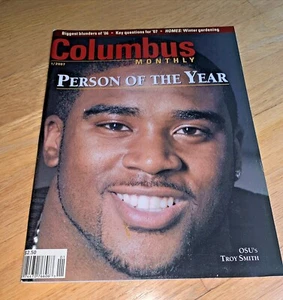 January 2007 COLUMBUS MONTHLY Magazine TROY SMITH - OHIO STATE UNIVERSITY - Imagen 1 de 10