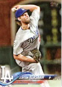 2018 Clayton Kershaw #350 Baseball Card (Topps) - Picture 1 of 1