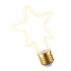 Iron Plastic Pentagram Line Light Home Decorative Bulbs E27 Led