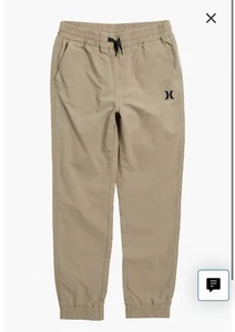 Hurley Kids Khaki Jogger Pants Size 5/6 Reg. $40 - Picture 1 of 3