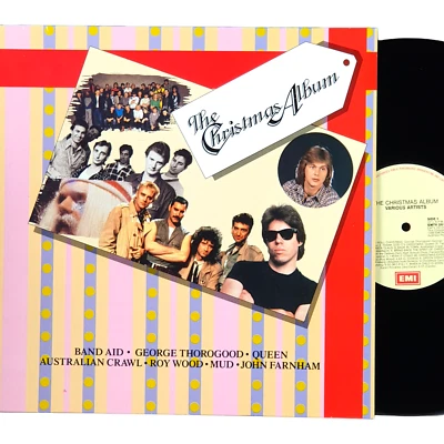 Vtg The CHRISTMAS Album BAND AID Queen Slim Dusty Music Vinyl EMI Aus 33 Rpm 12" - Image 1 of 4