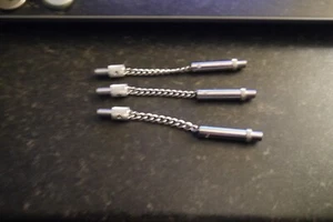 KORDA STOW MAGNETIC CHAINS X3 LONG USED CARP COARSE FISHING TACKLE GEAR SETUP - Picture 1 of 1