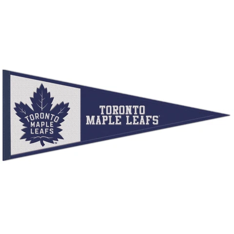 WinCraft Toronto Maple Leafs 13" x 32" Wool Primary Logo Pennant Cover