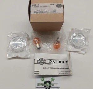 GENUINE HARLEY DAVIDSON CLEAR LENS TURN SIGNAL KIT 69226-09 - Picture 1 of 1
