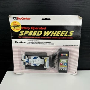 NEW - Vintage TOY CENTER Speed Wheels Canna Car Remote Control Battery Operated - Picture 1 of 6