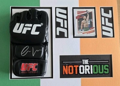 Conor McGregor 签名 亲笔签名 UFC 手套 Beckett BAS 正品证书 定制框架 爱尔兰  — 第 1/4 张图片