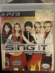Disney Sing It Pop Hits Sony PlayStation 3 2009 Complete - Picture 1 of 4