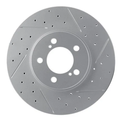 DFC Geoperformance Rotor - Drilled & Slotted fits 1996-2005 Mercury Sable Cougar - Image 1 of 4