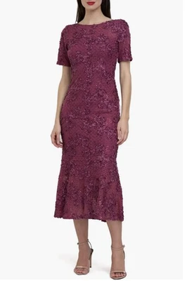 JS Collections Danica Floral Soutache Lace Cocktail Dress NWT Size 10 - Image 1 of 4