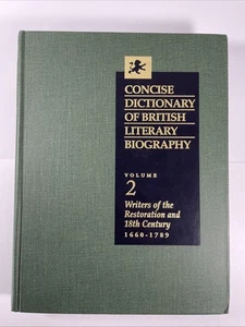 concise dictionary of british literary biography volume 2 - Picture 1 of 5