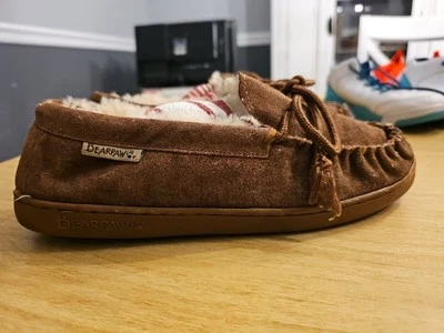 Zapatilla BEARPAW para hombre Moc II talla 10 Foto 1 de 4