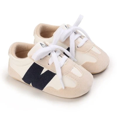 Classic Infant Boy Girl Crib Baby Shoes Sneakers Casual Shoes Sizes 0-18M — 第 1/4 张图片