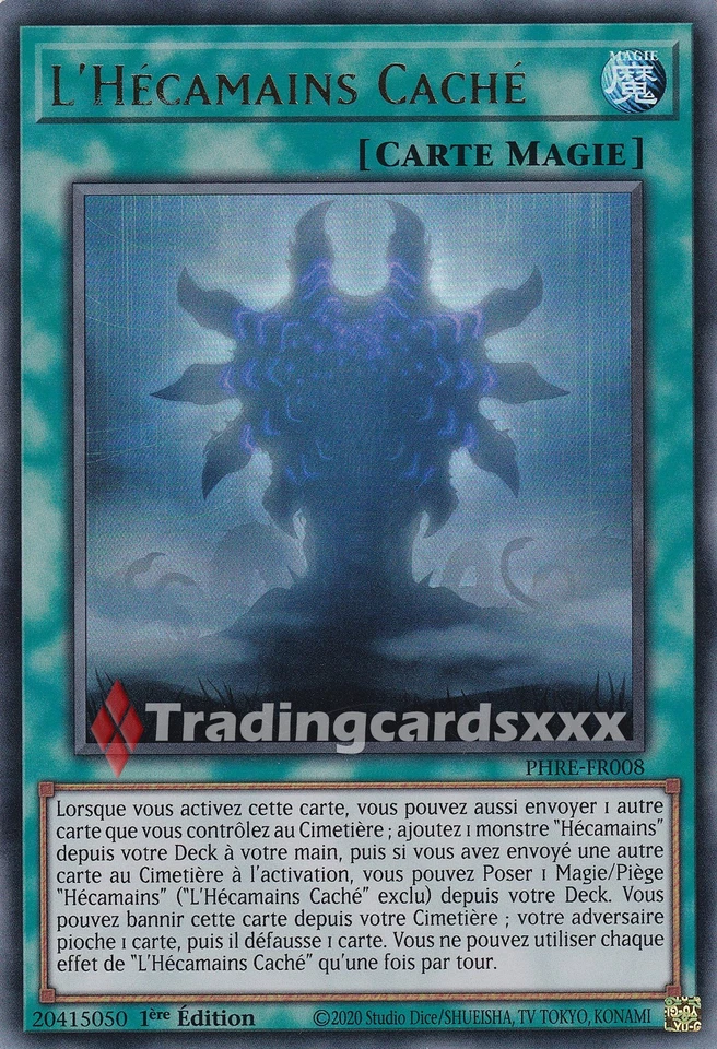 Yu-Gi-Oh! L'Hécamains Caché : UR PHRE-FR008 - Photo 1/1