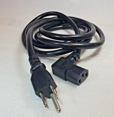 OEM Livestrong Horizon Vision Treadmill Power Cord 6ft 14AWG e138787 019370-A - Image 1 of 2