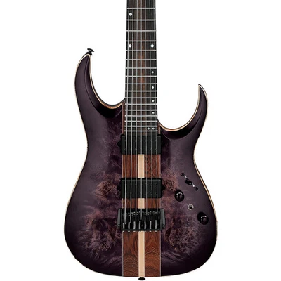 Ibanez RGA217P1PB 高级 7 弦电吉他深暮光爆裂低光泽 — 第 1/4 张图片