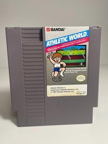 Athletic World Nintendo NES autentico pulito testato