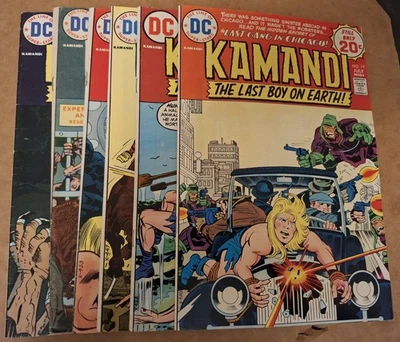 Kamandi Lot x6 - VG/FN (5.0) - DC 1973/74 - 20/25 Cents copies - Jack Kirby  - Image 1 of 3