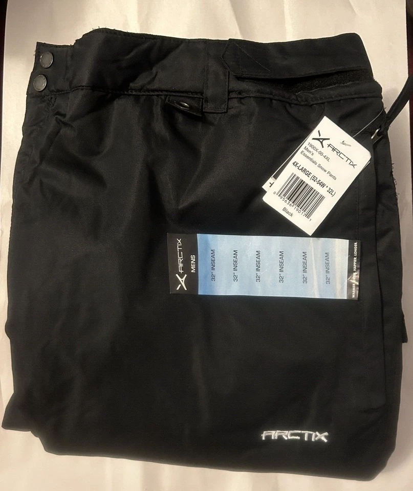 ARCTIX 1900 Classic Men's Snow Pants Black 4xl