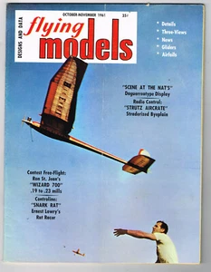FLYING MODELS Rivista Ottobre Nov 1961 Strutz Aircrate: Scalelike R/C Bipe - Foto 1 di 3