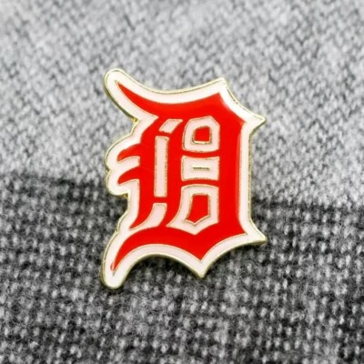 Detroit Tigers High Quality Enamel Pin US Seller Free Shipping 2 Color You Pick - Image 1 of 3