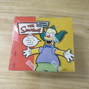 2003 THE SIMPSONS CCG SEALED BOOSTER BOX OF 36 PACKS - Picture 1 of 8