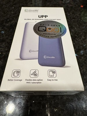 Hotspot móvel GlocalMe UPP 4G LTE - Azul - Imagem 1 de 3