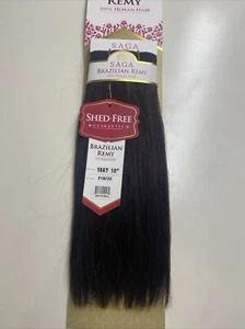 SAGA REMY BRASILEÑO 10"_#F1B/33_100% CABELLO HUMANO_TEJIDO EXTENSIÓN RECTA** - Imagen 1 de 3