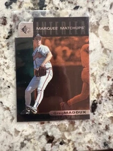 1997 UPPER DECK SP MARQUE MATCHUPS CARD ATLANTA BRAVES GREG MADDUX #MM13 - Picture 1 of 1