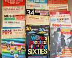 Lot 17 livres de musique vintage rock pop piano années 40 années 50 années 60 années 70