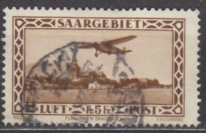 ÁREA DEL SARGENTO 1932 - SELLO POSTAL AÉREO Mi.: 159 - DEFECTO PLACA 159 II - sellado - Imagen 1 de 1