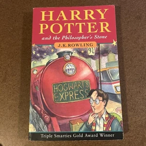 Harry Potter And The Philosopher's Stone 1st Paperback 60th Printing UK - Picture 1 of 4