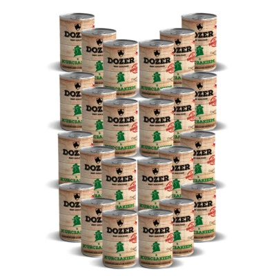 30 x 800g Hundefutter Dozer Huhn Premium Nassfutter getreidefrei Dosen - Bild 1 von 4