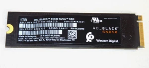 ORIGINAL WESTERN DIGITIAL 1TB SSD FÜR SONY PLAYSTATION 5 WD_BLACK SN850 NVMe - Afbeelding 1 van 1
