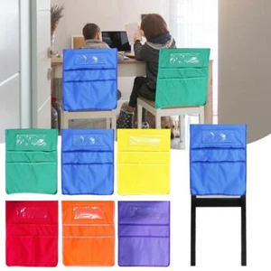 Chair Back Pocket For Classroom Kids Seat Sacks Student Pockets Chair New, Q4D9 - Picture 1 of 12