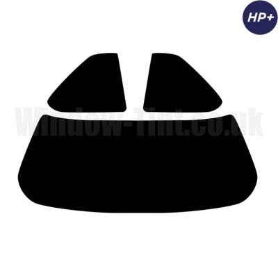 For Honda Prelude 2-door 88-91 Carbon Pre Cut Window Tint 5% Limo 2-ply HP+ - Image 1 of 4