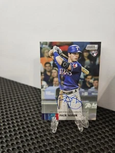 2020 Topps Stadium Club - Autographs #ANS Nick Solak rookie auto - Picture 1 of 2