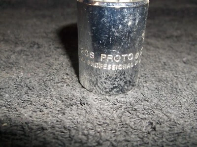 Proto Professional 1/2" Dr, 5/8 inch, 8-point, Shallow Socket, USA - Image 1 of 2