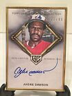 2023 Topps Gilded Collection Hafa-Adw Andre Dawson Auto (On Card) #/99 Expos