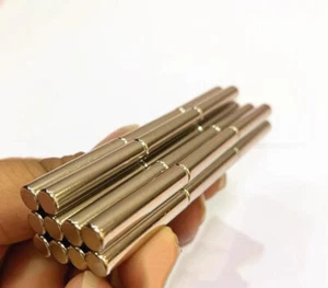 10-100pcs 6x30mm Strong Rare Earth Neodymium Round Cylinder Magnets 6*30mm N50 - Picture 1 of 4