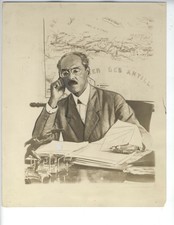 1929 ORIGINAL LOUIS BORNO HAITIAN PHOTO PRESIDENT 8X10 INCHES VINTAGE HAITI