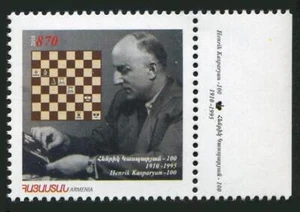 Armenia 839, MNH. Henrik Kasparyan, 1910-1995, chess player, 2010. - Picture 1 of 1