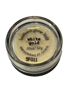 bareMinerals WHITE GOLD Glimmer Eye Shadow Color New and Sealed - Picture 1 of 1